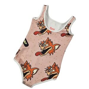 Boosh Box Kids Swimsuit Cartoon‎ Cat Print One Piece Bathing Suit